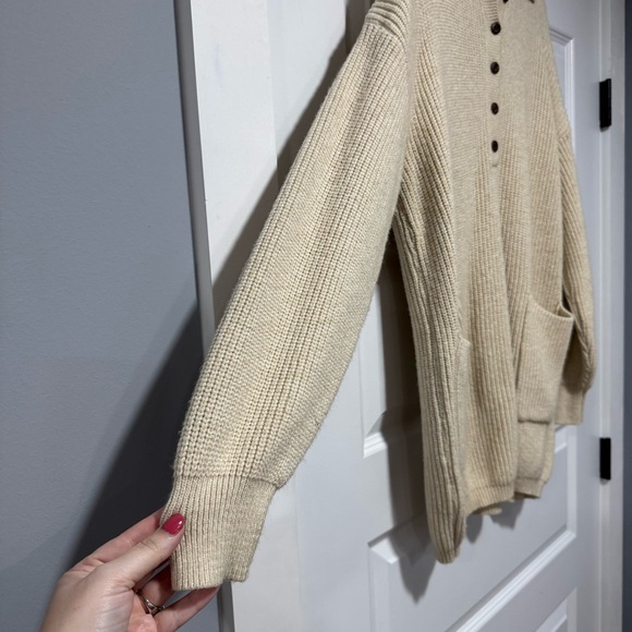 Altar'd State Beige Tunic Sweater - Picture 2 of 10